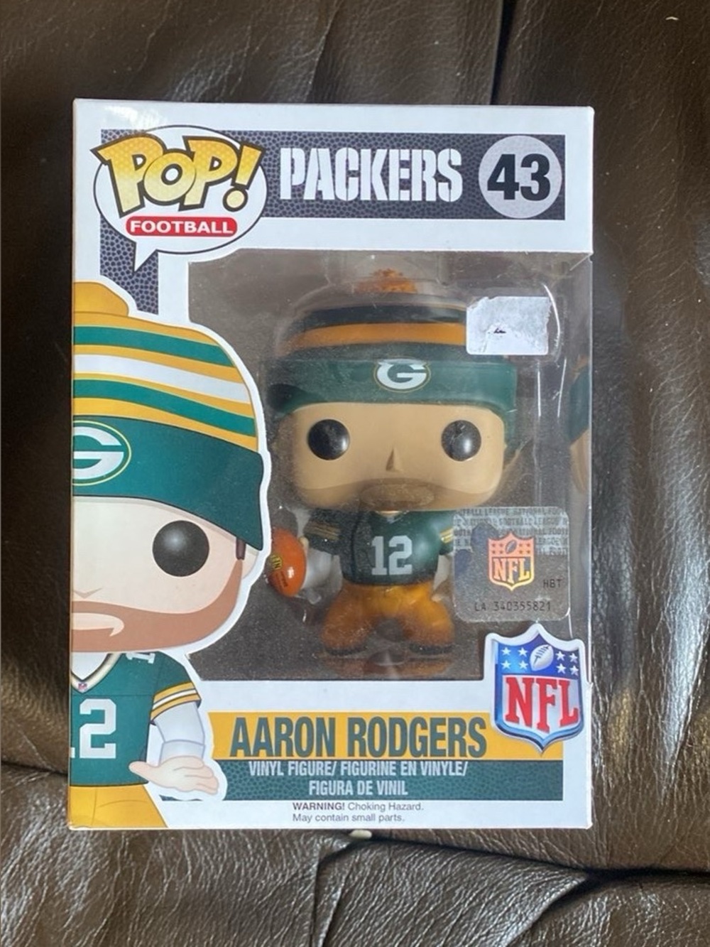 Green Bay Packers NFL 43 Aaron Rodgers Funko Pop